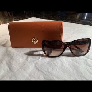 Tory Burch Tortoiseshell Sunglasses